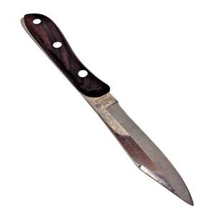 Vintage RS Paring Knife 3” Blade JAPAN Stainless Wood Handle Royal Saber